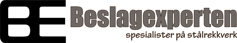 Logo Beslagexperten AS - spesialister på stålrekkverk